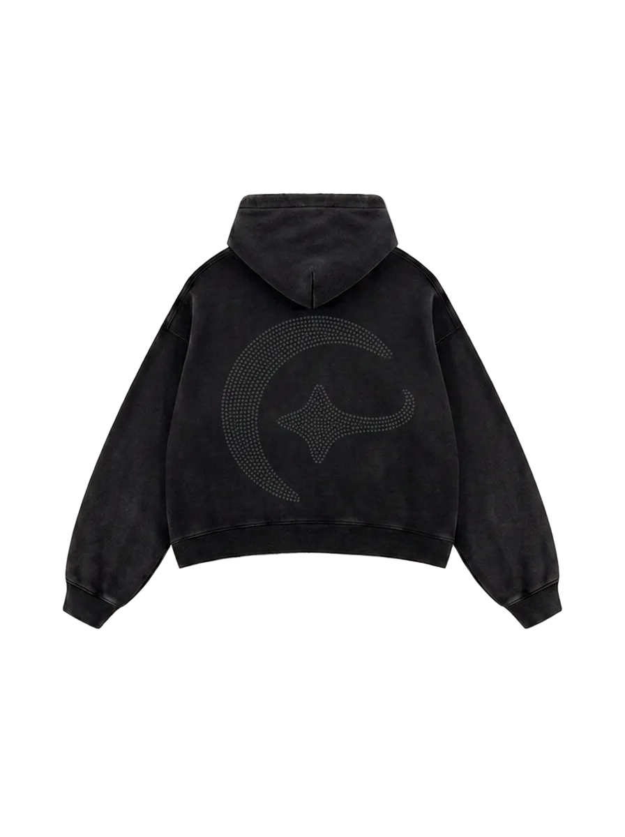 Heavyweight Rhinestone Hoodie